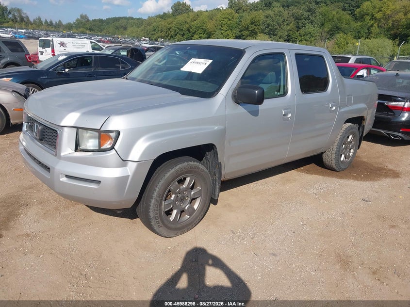 2007 HONDA RIDGELINE auction photo 2