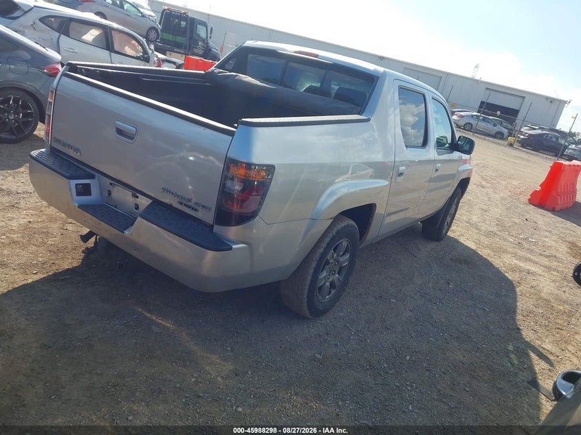 2007 HONDA RIDGELINE auction photo 4
