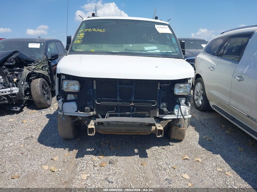 CHEVROLET EXPRESS 2500 2017 VIN 1GCWGAFF3H1108495