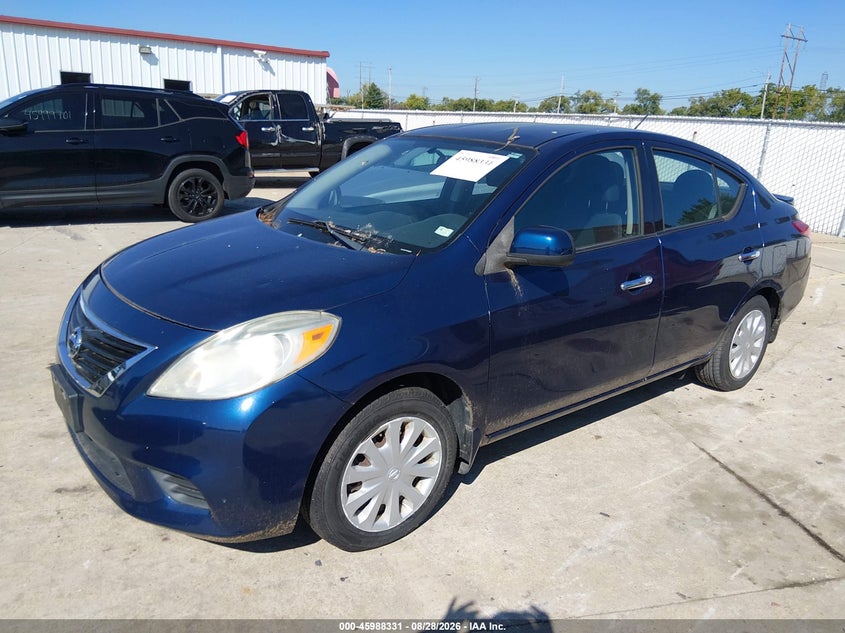 2014 NISSAN VERSA auction photo 2