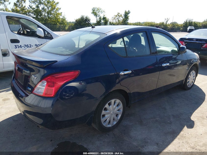 2014 NISSAN VERSA auction photo 4