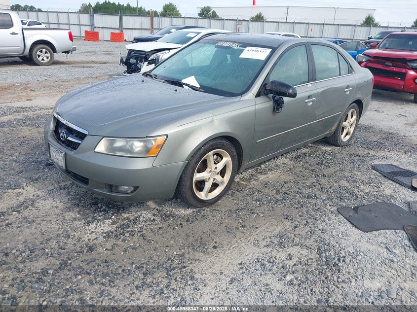 2007 Hyundai Sonata, Storm Damage, IAAI, VIN 5NPEU46FX7H210325 — photo 2