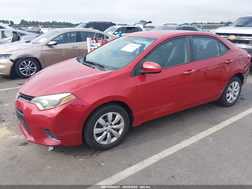 2015 TOYOTA COROLLA auction photo 2