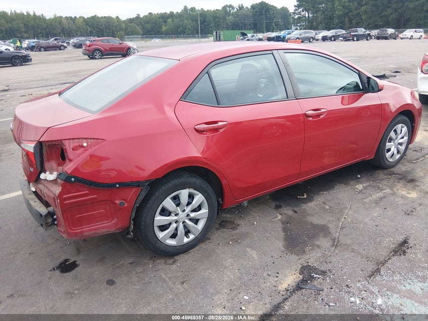 2015 TOYOTA COROLLA auction photo 4