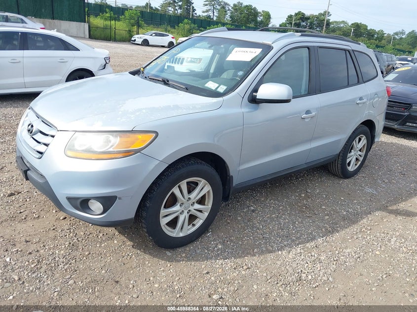 2010 HYUNDAI SANTA FE auction photo 2