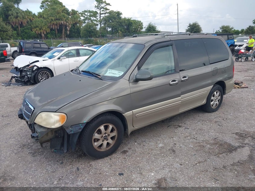 2005 KIA SEDONA auction photo 2