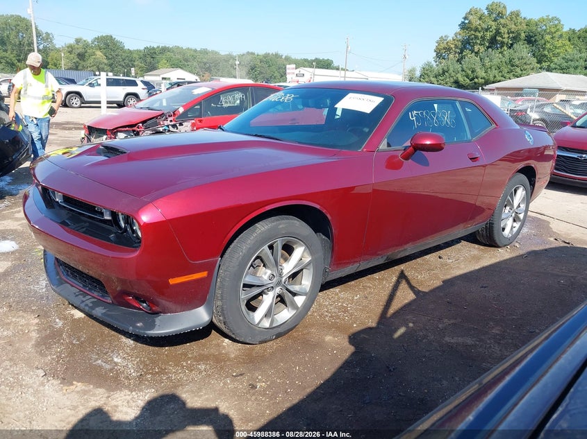 2020 Dodge Challenger, Storm Damage, IAAI, VIN 2C3CDZKG5LH234736 — photo 2