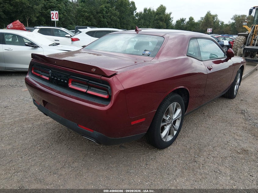 Vin: 2c3cdzkg5lh234736, lot: 46487683, dodge challenger gt awd 20204