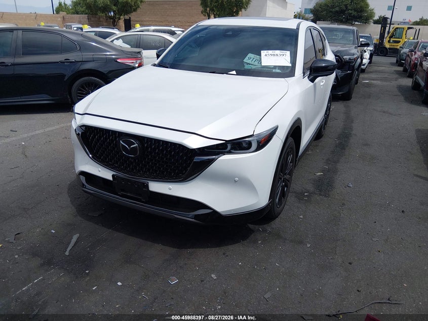 2025 Mazda CX-5, Left Rear, IAAI, VIN JM3KFBDY2S0634827 — photo 2
