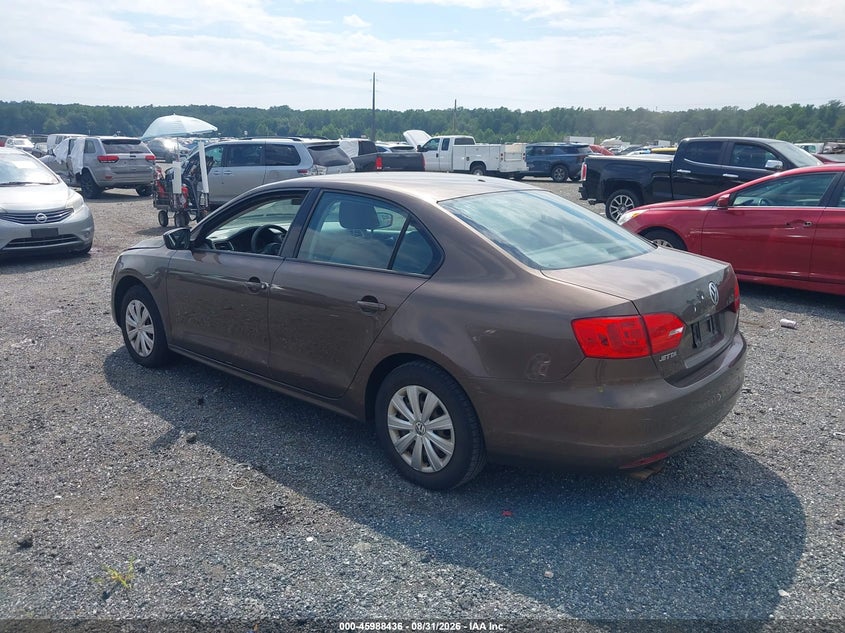 VOLKSWAGEN JETTA 2014 VIN 3VW2K7AJ6EM312991