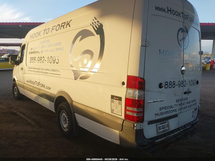Vin: wdype8cd4hp386507, lot: 46487742, freightliner sprinter 2500 high roof v6 20173