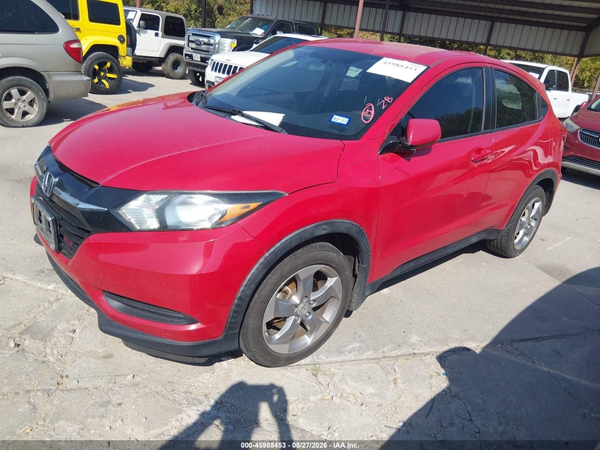 2018 Honda Hr-V Lx, Обычный износ, IAAI, VIN 3CZRU5H30JG704214 — фото 2