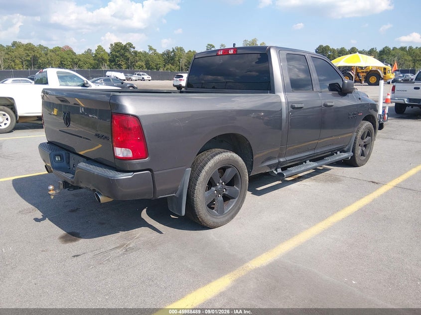 Vin: 1c6rr7ftxjs310158, lot: 46487786, ram 1500 express  4x4 6'4 box 20184