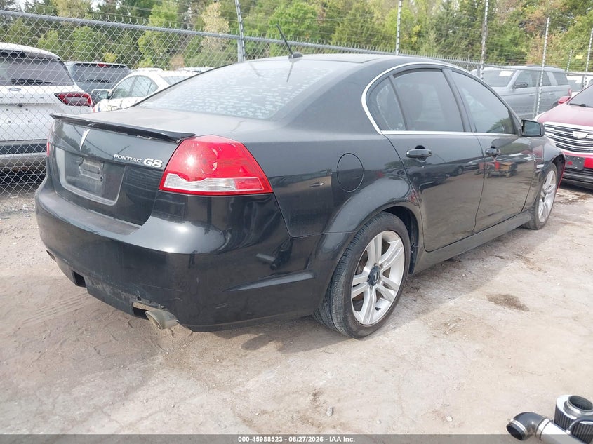 2009 PONTIAC G8 auction photo 4