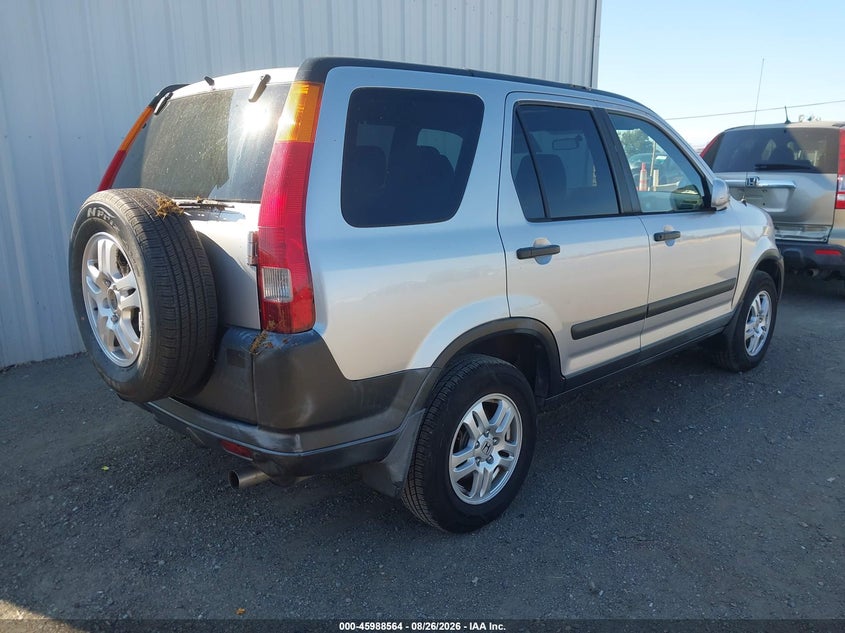 2004 HONDA CR-V SPORT UTILITY VEHICLE 2.4L I-4 DOHC, VVT, 160HP