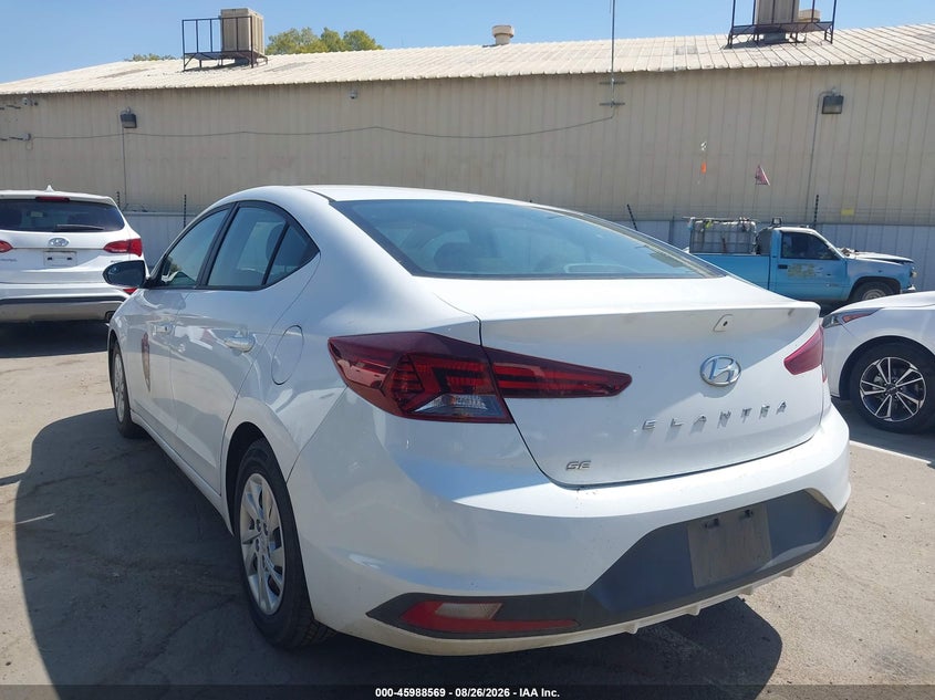 2020 HYUNDAI ELANTRA auction photo 3