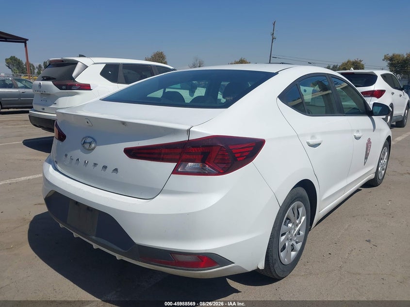 2020 HYUNDAI ELANTRA auction photo 4