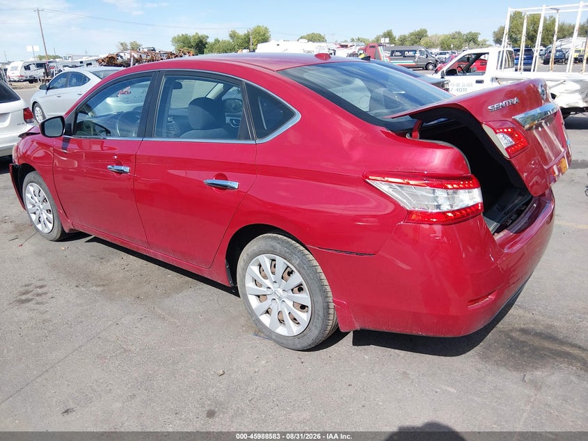 2013 NISSAN SENTRA auction photo 3