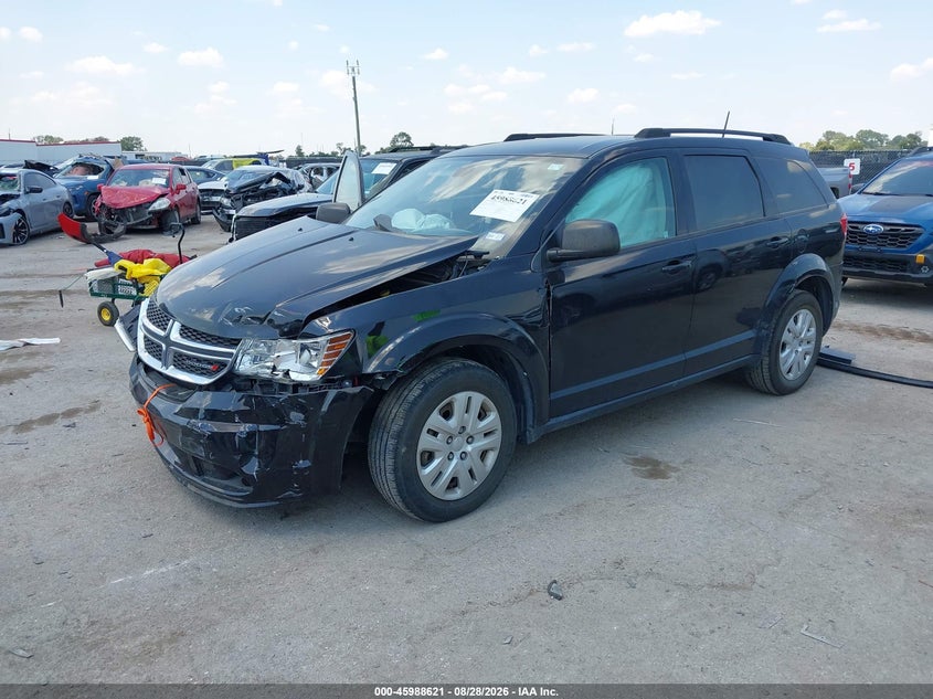 2019 Dodge Journey, Удар спереди, IAAI, VIN 3C4PDCAB4KT758501 — фото 2