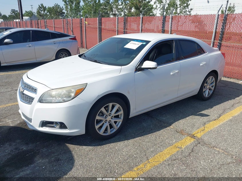 2013 CHEVROLET MALIBU SEDAN 2.5L I-4 DI, DOHC, VVT, REGULAR , 197HP