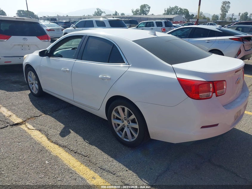 2013 CHEVROLET MALIBU SEDAN 2.5L I-4 DI, DOHC, VVT, REGULAR , 197HP