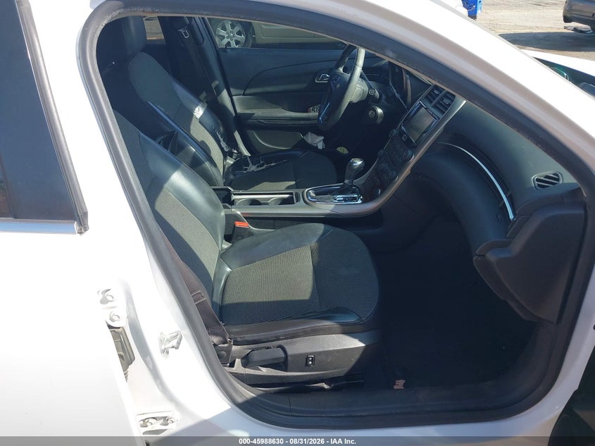 2013 CHEVROLET MALIBU SEDAN 2.5L I-4 DI, DOHC, VVT, REGULAR , 197HP