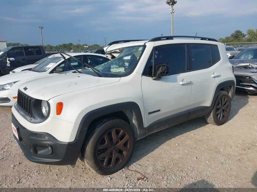 Vin: zaccjbbb8hpg45442, lot: 46487936, jeep renegade altitude 20172