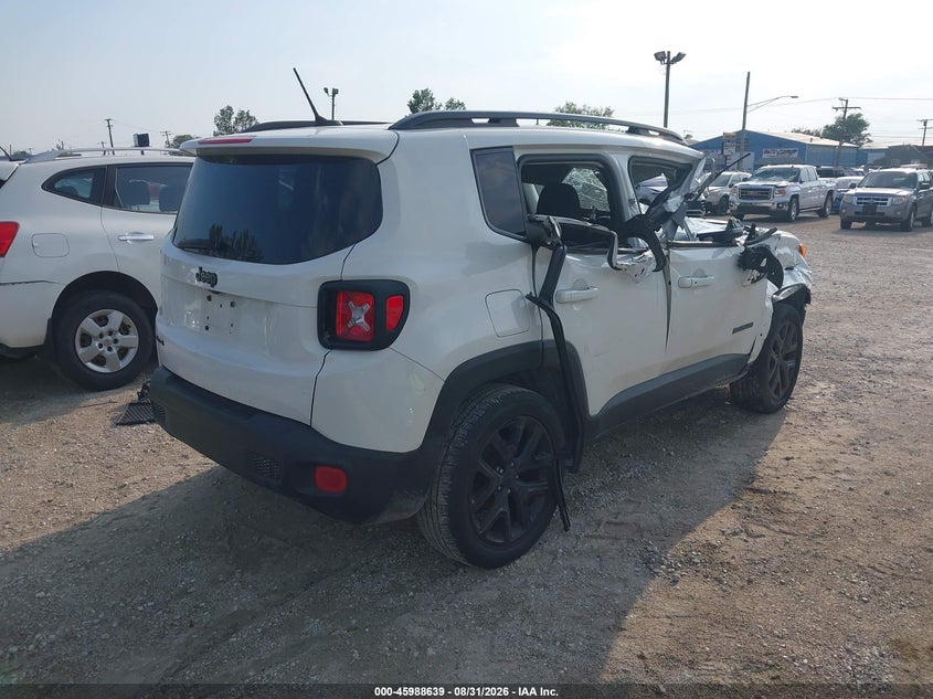 Vin: zaccjbbb8hpg45442, lot: 46487936, jeep renegade altitude 20174