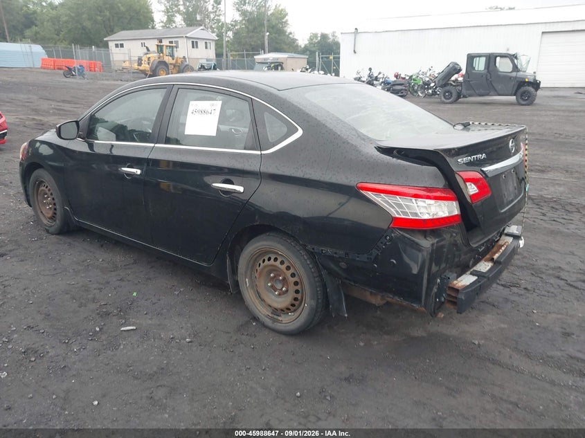 2013 NISSAN SENTRA auction photo 3