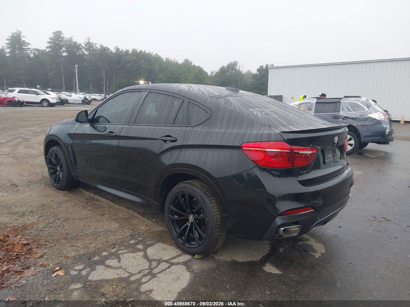 Vin: 5uxku2c53g0n84161, lot: 46487966, bmw x6 xdrive35i 20163