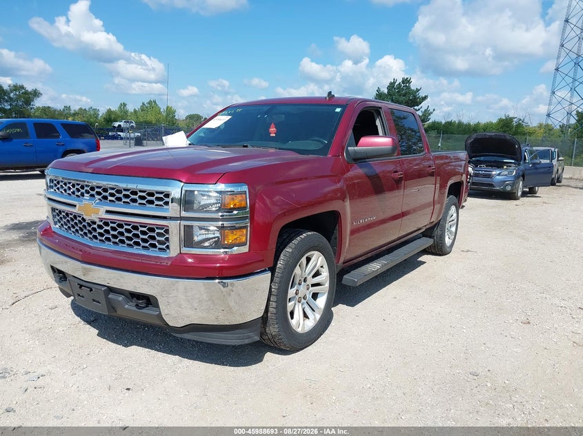 Vin: 3gcukrecxeg382396, lot: 46487990, chevrolet silverado 1500 lt 20142