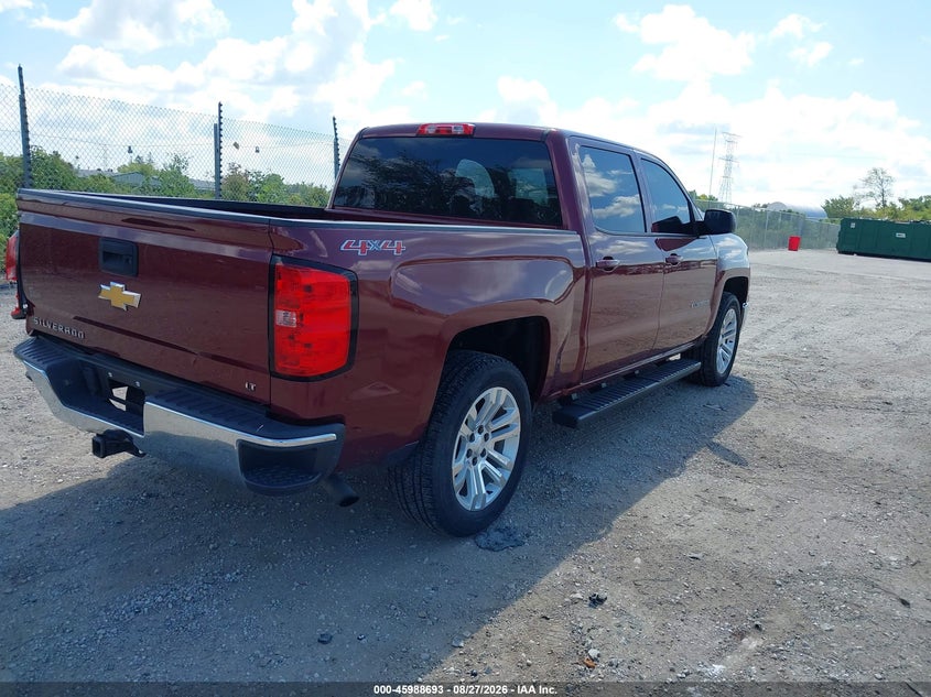 Vin: 3gcukrecxeg382396, lot: 46487990, chevrolet silverado 1500 lt 20144