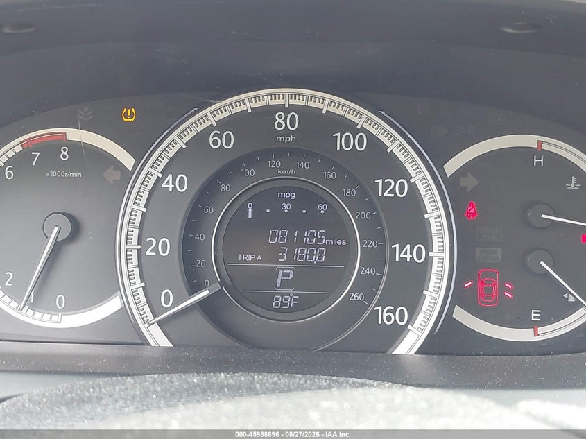 2015 HONDA ACCORD auction photo 7