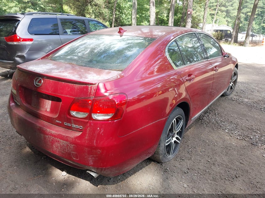 2008 LEXUS GS 350 auction photo 4