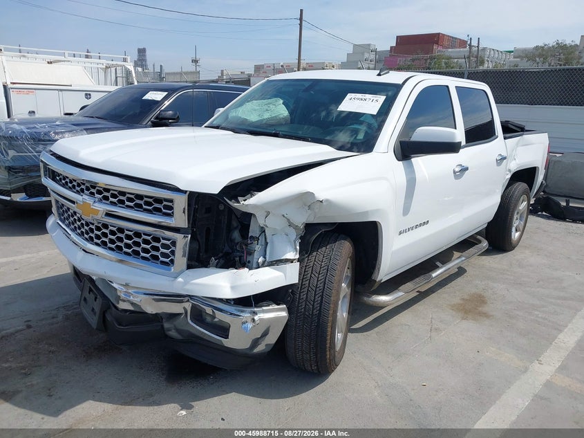 Vin: 3gcpcrec4eg503174, lot: 46488012, chevrolet silverado 1500 1lt 20142