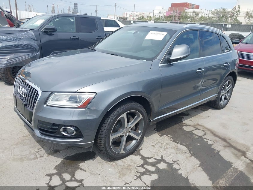 2015 Audi Q5, Удар спереди, IAAI, VIN WA1CMAFP2FA058829 — фото 2