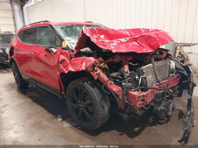 Vin: 2gnkbjrs0ls548328, lot: 46488038, chevrolet blazer 20201