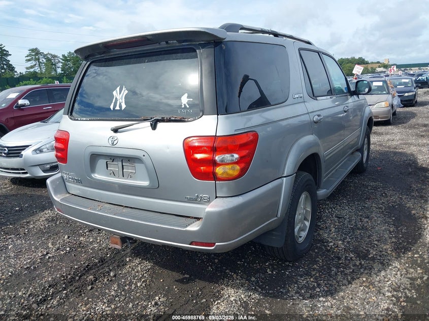 2002 TOYOTA SEQUOIA auction photo 4
