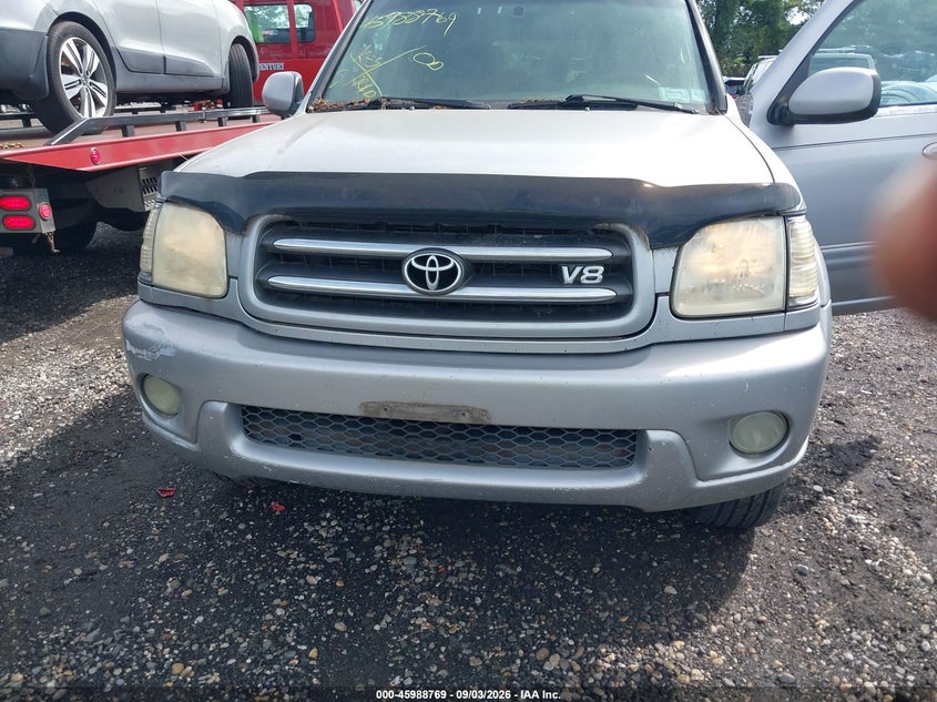 2002 TOYOTA SEQUOIA auction photo 6