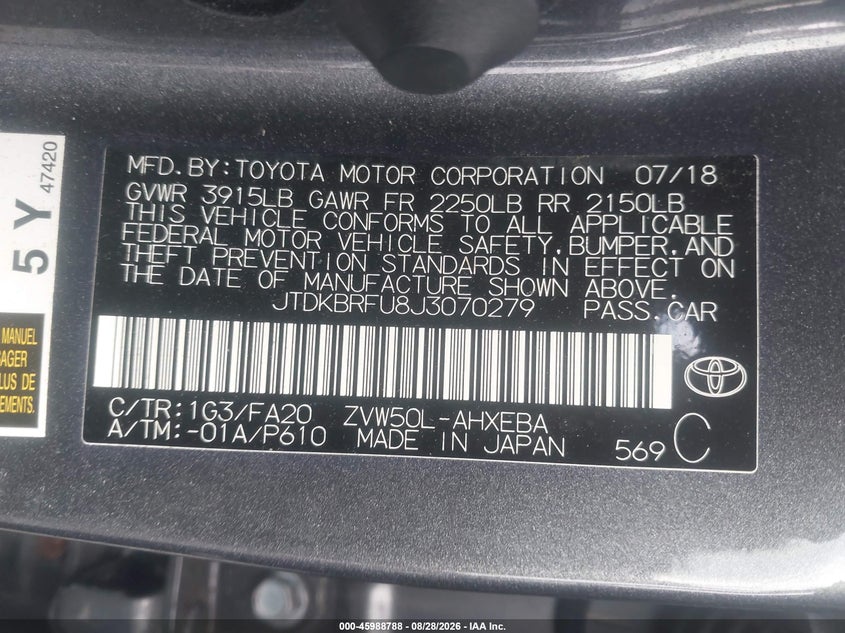 TOYOTA PRIUS - zdjęcie 9