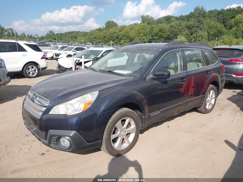 2014 SUBARU OUTBACK auction photo 2