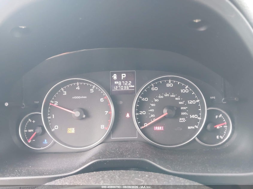 2014 SUBARU OUTBACK auction photo 7