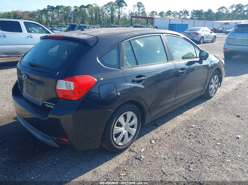 2014 SUBARU IMPREZA auction photo 4