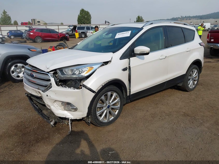 2017 Ford Escape, Удар спереди, IAAI, VIN 1FMCU9J95HUC02772 — фото 2
