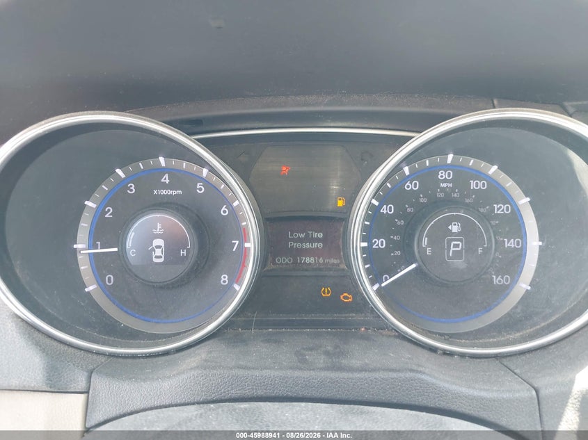 2011 HYUNDAI SONATA SEDAN 2.4L I-4 DI, DOHC, VVT, 190HP