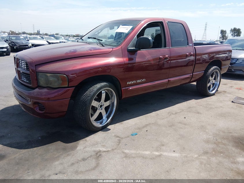 2002 DODGE RAM TRUCK 4.7L V-8 REGULAR , 240HP