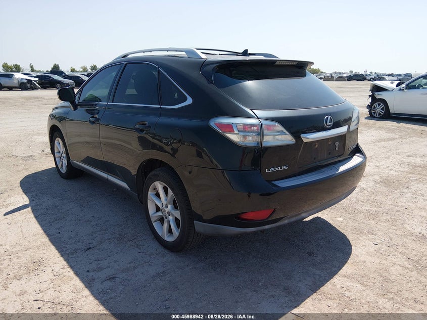 2010 LEXUS RX 350 auction photo 3