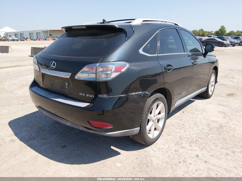 2010 LEXUS RX 350 auction photo 4
