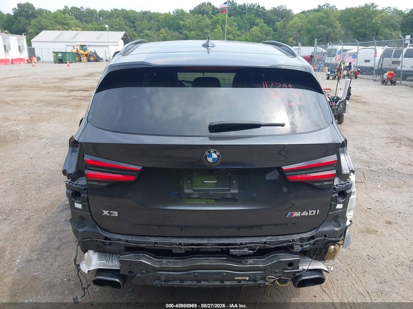 2022 BMW X3 (VIN: 5UX83DP04N9M78298)