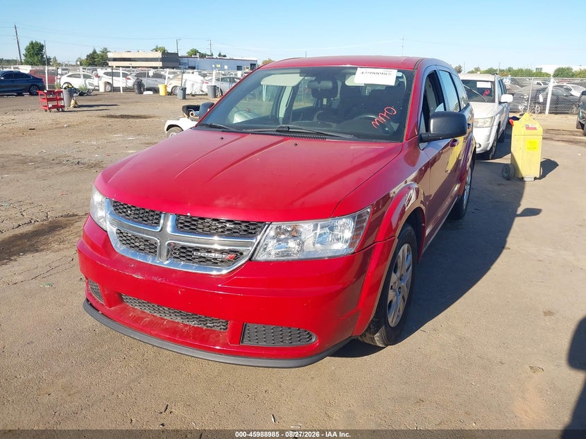 2014 Dodge Journey, Normal Wear & Tear, IAAI, VIN 3C4PDCAB0ET258792 — photo 2